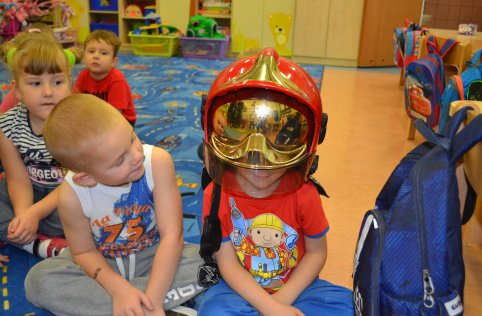 Spotkanie ze strażakiem 